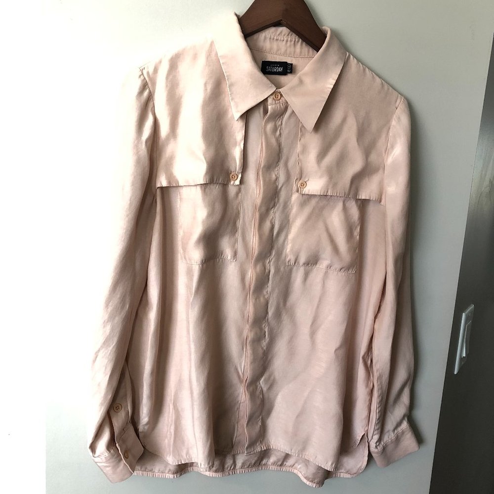 Kate Spade SATURDAY Silk Blend Blouse
